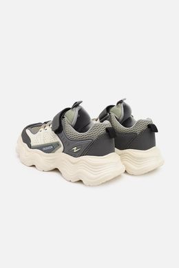 Кросівки Kimboo для хлопчика Біло-сірий 37 (23 см) (gy535 white-grey )