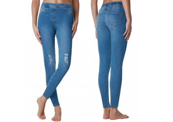 Сині джинси дитячі на резинці Calzedonia (modp0699 blue (158-170 (12-16 років))