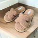 Кімнатні тапочки Тедді жіночі Jomix Home Коричневий (md102 brown (41 (27 см))