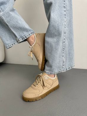 Кроссовки, кеды Lilin Женские Бежевый 41 (26 см) (not721 beige)