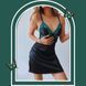 Женский пеньюар Empress Mimi London Черно-синий (LFVRTED black-blue (M-)