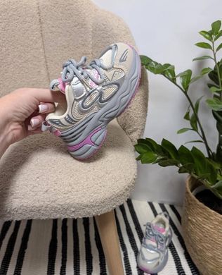 Кросівки для дівчинки Kimbo Сіро-рожевий (HJ560-3M grey-pink (38 (23,5 см))