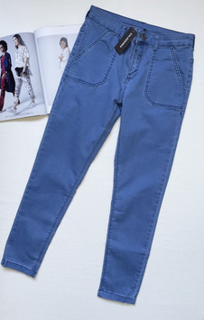 Дитячі джинси з кишенями Calzedonia (modp0514 blue (158-170 (12-16 років))