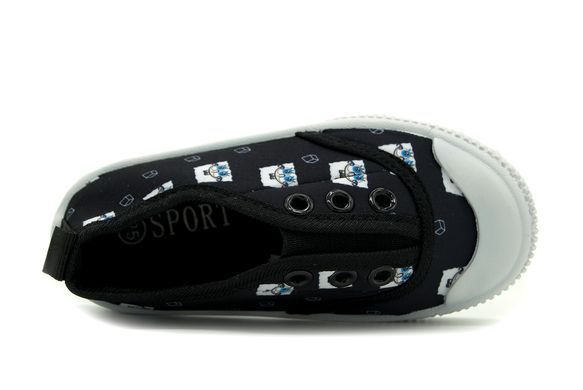Кеди для дітей Super gear Чорний (2348 black (29 (18 см))