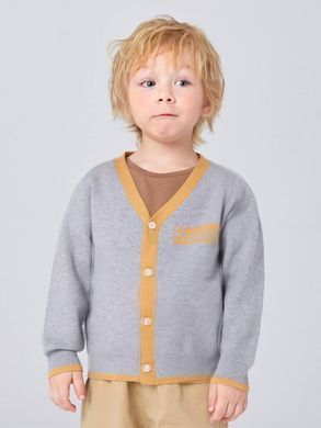 Кардиган для мальчика SHEIN Серый (JIT7302476 grey (92 см (2 года))