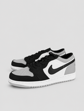 Кросівки Nike Air Jordan 1 Чоловічі No brend Сіро-чорний 45 (28,5 см) Код: a687 grey-black