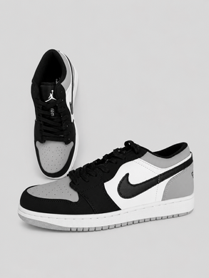 Кросівки Nike Air Jordan 1 Чоловічі No brend Сіро-чорний 45 (28,5 см) Код: a687 grey-black