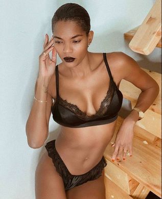 Шелковый бюстгалтер женский Empress Mimi London Черный (E0620br black (S))