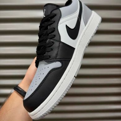 Кросівки Nike Air Jordan 1 Чоловічі No brend Сіро-чорний 45 (28,5 см) Код: a687 grey-black