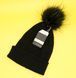 Шапка для жінок No brand Чорний (TUR 2089 black (all size)