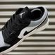 Кросівки Nike Air Jordan 1 Чоловічі No brend Сіро-чорний 45 (28,5 см) Код: a687 grey-black