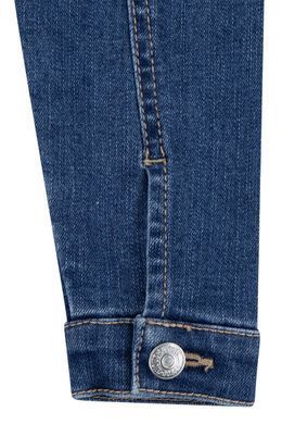 Комплект 3в1 для малюків Levi's: куртка, джинси, лонгслів для дівчинки Рожево-синій (990 set pvu lotus (80 (12m))