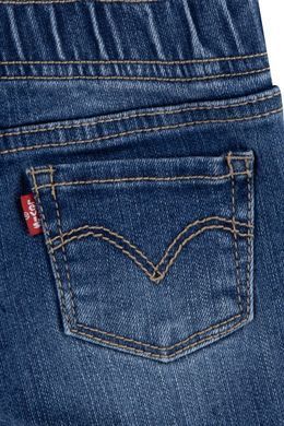 Комплект 3в1 для малюків Levi's: куртка, джинси, лонгслів для дівчинки Рожево-синій (990 set pvu lotus (80 (12m))