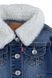 Комплект 3в1 для малюків Levi's: куртка, джинси, лонгслів для дівчинки Рожево-синій (990 set pvu lotus (80 (12m))