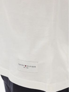 Футболка чоловіча Tommy Hilfiger Regular Fit Молочний (UM0UM03005 white lav25 (L))