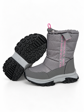 Термодутики для дівчинки Kimboo Сіро-рожевий 27 (18 см) Код: FG24102 grey-pink