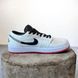 Кеды Nike Air Jordan 1 Low Fearless No brand Мужские Белый 45 (28,5 см) (A566 white)