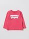 Лонгслив с логотипом Levi's для девочки Розовый 98 см (3 года) (215 pvu pink)