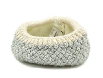 Тепла пов'язка на голову для дівчинки Iazza Блакитний з білим (PIT1501 108 blue-white (3 года))