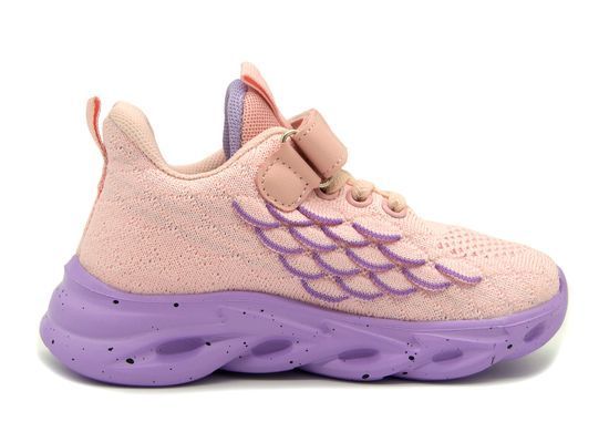 Кроссовки для девочки KIMBO Розово-фиолетовый (K936-1F pink-purple (22 (14 см))