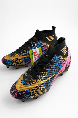 Бутсы для детей Laliga Черный с розовым (KRA565 black-pink (39 (25,5 см))