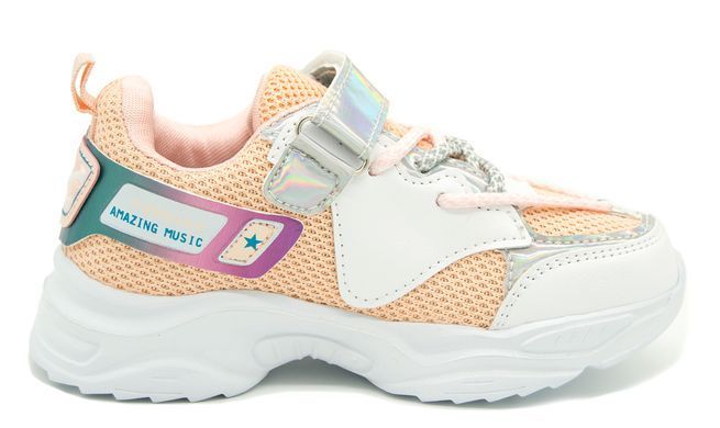 Кросівки для дівчинки BBT.kids Біло-Рожевий (H5083-3 white-pink (26 (16 см))