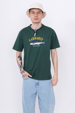 Футболка Carhartt WIP Marlin Чоловіча Carhartt Зелений L Код: IO32035 green