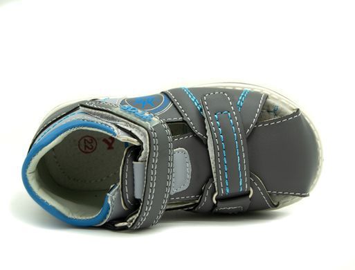 Сандалі для хлопчика Y.Top Сіро-Синій (1969-9 grey-blue (22 (14 см))
