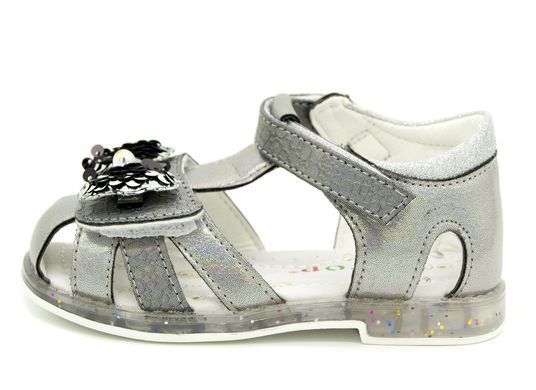 Босоніжки для дівчинки Y.TOP Графітовий (HL2020-35 d-silver (21 (13 см))