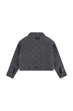 Джинсова куртка Levi's для дівчинки Темно-сірий (097 pvu d-grey (152 (12A))