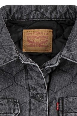 Джинсова куртка Levi's для дівчинки Темно-сірий (097 pvu d-grey (152 (12A))