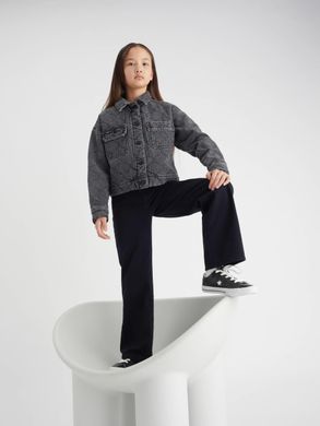 Джинсова куртка Levi's для дівчинки Темно-сірий (097 pvu d-grey (152 (12A))