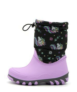 Cноубутсы для девочки Литма Черно-фиолетовый (LI7401-5 black-purple (34 (22 см))