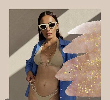 Купальник для жінок BIA SWIMWEAR Пісочний (LAISA 4512 beige (S (EU 36))
