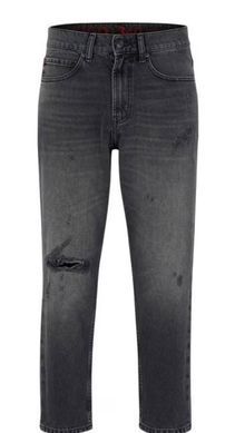 Джинсы HUGO 340 Regular Fit denim Мужские Черный (Hugo 340 black lav25 (36/32))
