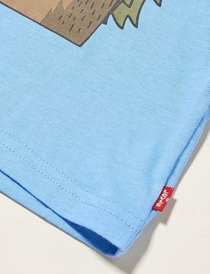 Лонгслив хлопковый Levi's для мальчика Синий 92 см (24 мес) (569 pvu blue)