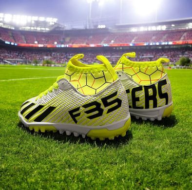 Сороконіжки з шкарпеткою для дітей by Soccer's Біло-салатовий (SAHS f35 white-green (32 (20,5 см))