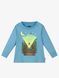 Лонгслив хлопковый Levi's для мальчика Синий 92 см (24 мес) (569 pvu blue)