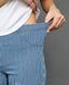 Джинсы/леггинсы летние, легкие в полоску женские Calzedonia Синий (modp0474 blue (S (36))