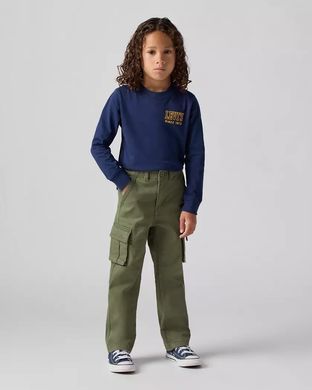 Штани карго Levi's для хлопчика Хакі 128 см (8 лет) (211 pvu khaki)