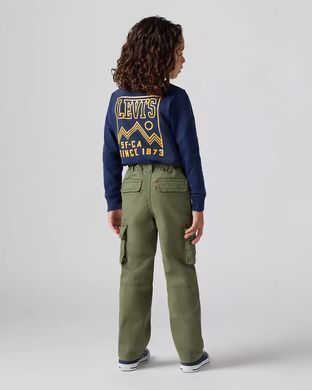 Штани карго Levi's для хлопчика Хакі 128 см (8 лет) (211 pvu khaki)