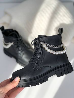 Демісезонні черевики для дівчинки Jong Golf Чорний (B30583 black (27 (16,5 см))