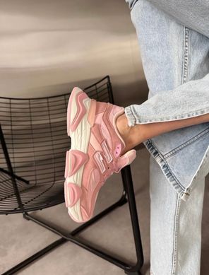 Кроссовки в стиле New Balance 9060 Bashili Женские Розовый 38 (23,5 см) (H6526 pink)