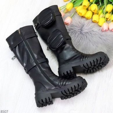 Ботинки для женщин Ailaifa Черный (TTE17 black (40 (26 см))