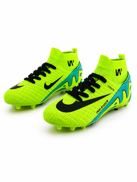 Бутси з манжетом для дітей Салатовий 33 (21 см) Код: KRAW 025K b-green