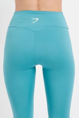 Леггинсы женские Gymshark Бирюзовый (B1A1U-TBBB-BZ1 green (M (38))