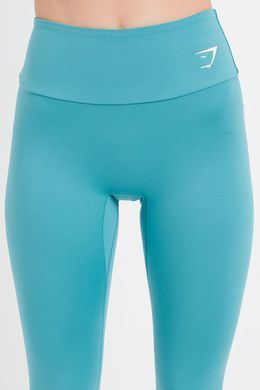 Леггинсы женские Gymshark Бирюзовый (B1A1U-TBBB-BZ1 green (M (38))