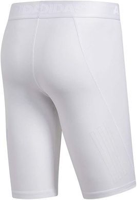 Тайтси легінси Adidas Alphaskin 6 Compression унісекс Білий (DZ8431 white LPP (S)