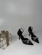 Святкові сатинові туфлі з бантиком Жіночі Bashili Чорний 39 (25 см) Код: GF911 black A