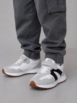 Кросівки для хлопчика Jong Golf Сіро-Білий (C10802-6 grey-white (34 (21,5 см))